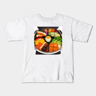 Bento Japan Food Container Kids T-Shirt